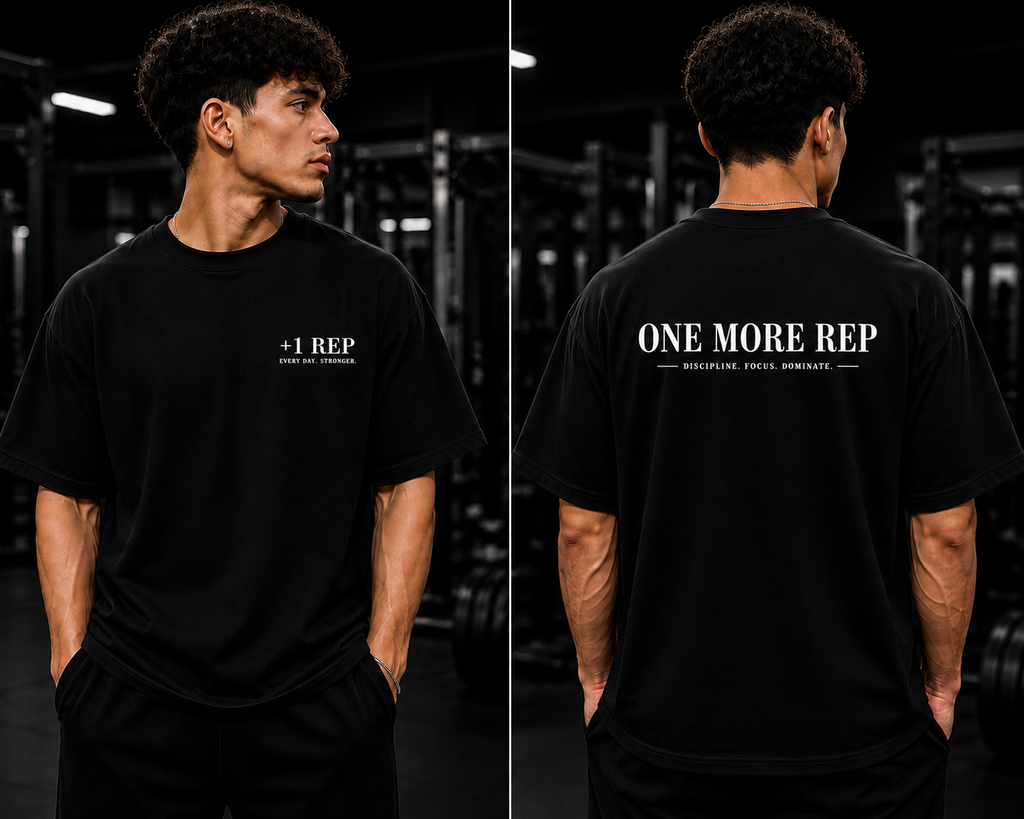 One More Rep Short Slevee T-shirt