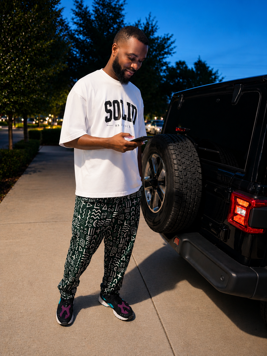 SOLID OVERSIZED T-SHIRT