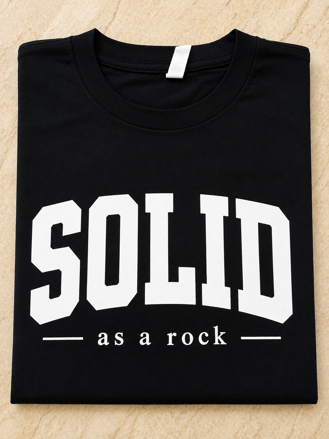 Solid short slevee T-shirt